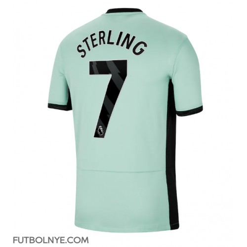 Camiseta Chelsea Raheem Sterling #7 Tercera Equipación 2023-24 manga corta